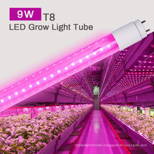 Red LED Tube Grow Light with 85V-265V Input Voltage